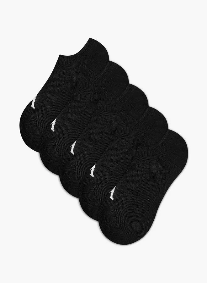 Kappa Pack Of 5 Invisible Cotton Socks